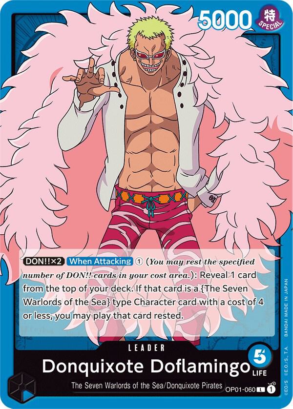 Donquixote Doflamingo (060) - OP01-060 - Romance Dawn (OP01) - Normal