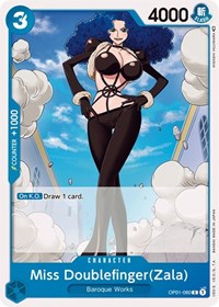 Miss Doublefinger(Zala) - OP01-080 - Romance Dawn (OP01) - Normal