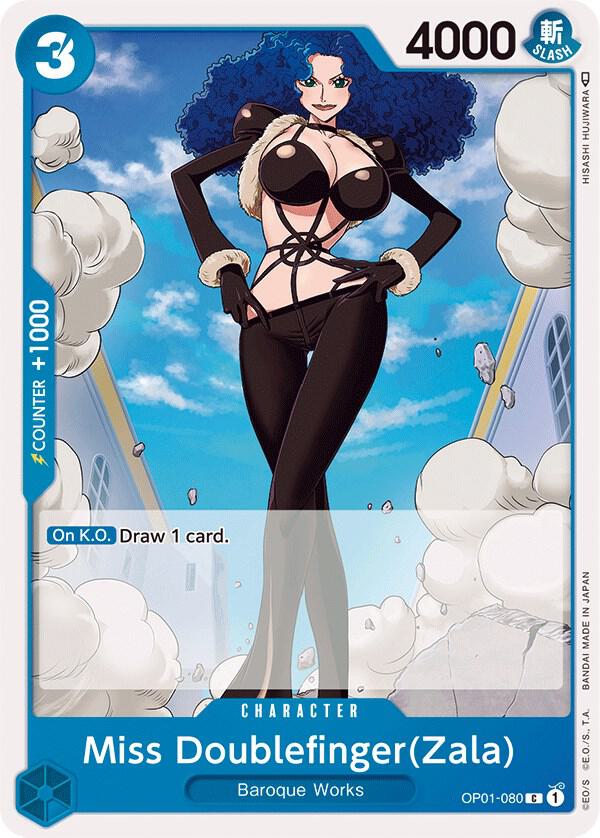 Miss Doublefinger(Zala) - OP01-080 - Romance Dawn (OP01) - Normal