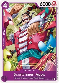Scratchmen Apoo - OP01-103 - Romance Dawn (OP01) - Normal