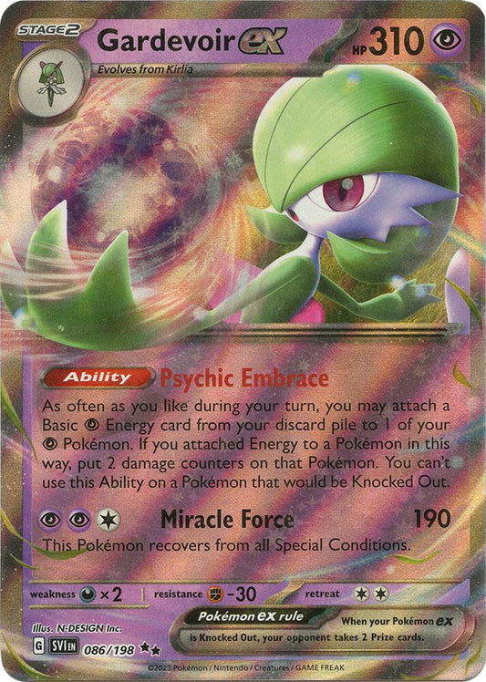 Gardevoir ex - 086/198 - SV01: Scarlet & Violet Base Set (SVI) - Double Rare