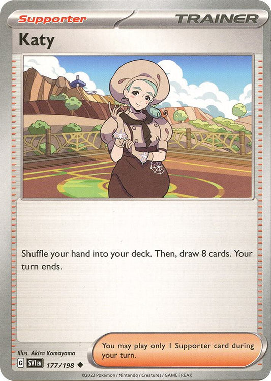 Katy - 177/198 - SV01: Scarlet & Violet Base Set (SVI) - Uncommon - Normal - Pokemon TCG Card
