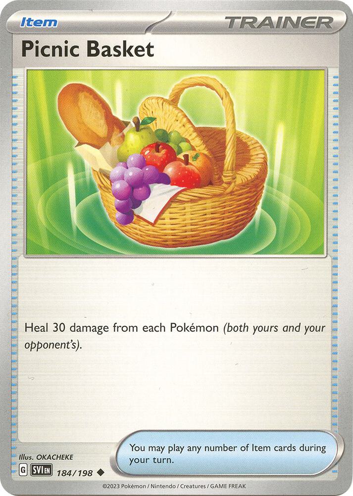 Picnic Basket - 184/198 - SV01: Scarlet & Violet Base Set (SVI) - Normal - Pokemon TCG Card