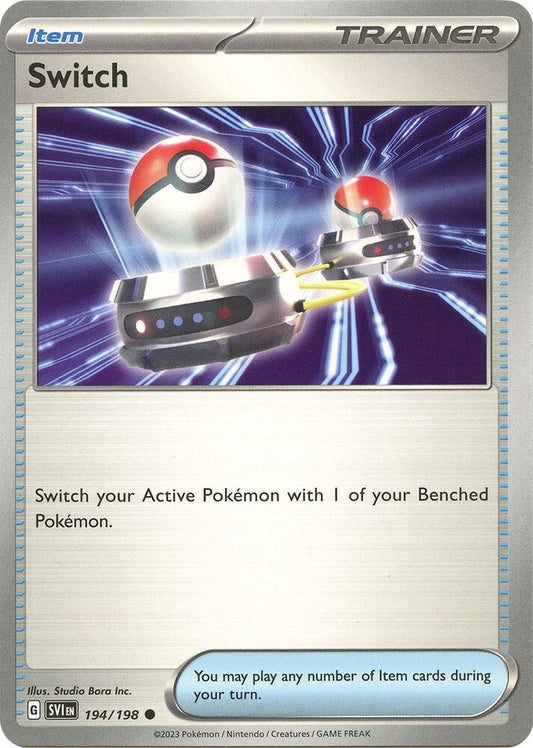 Switch - 194/198 - SV01: Scarlet & Violet Base Set (SVI) - Normal - Pokemon TCG Card
