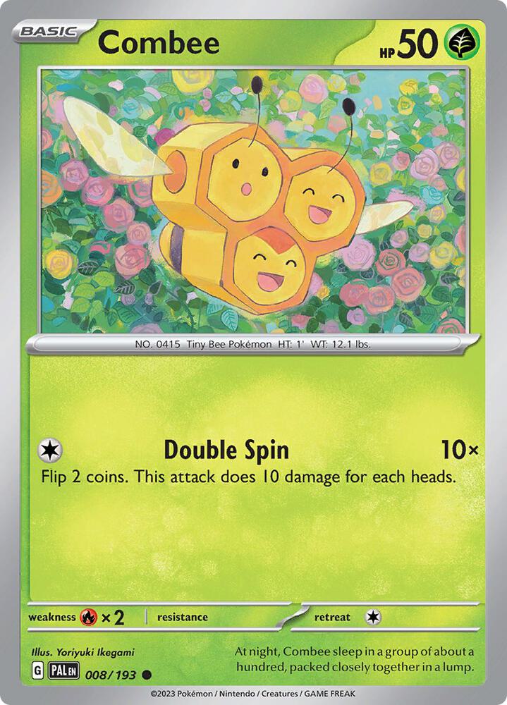 Combee - 008/193 - SV02: Paldea Evolved (PAL) - Normal - Pokemon TCG Card