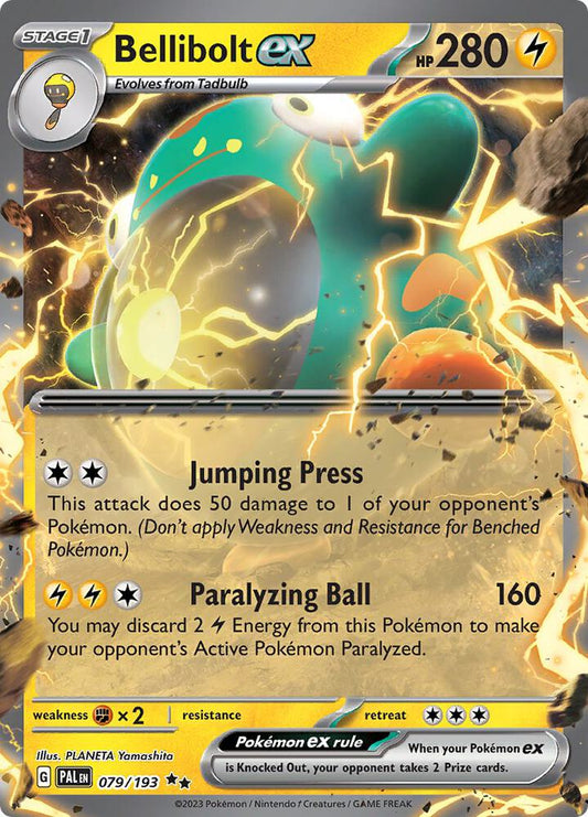 Bellibolt ex - 079/193 - SV02: Paldea Evolved (PAL) - Double Rare
