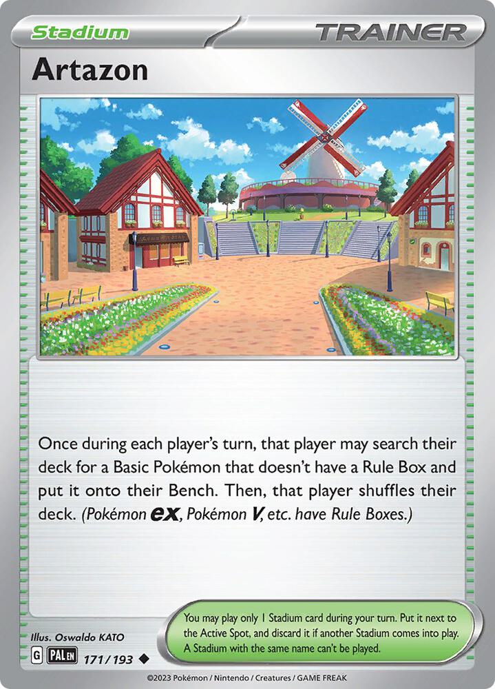 Artazon - 171/193 - SV02: Paldea Evolved (PAL) - Normal - Pokemon TCG Card