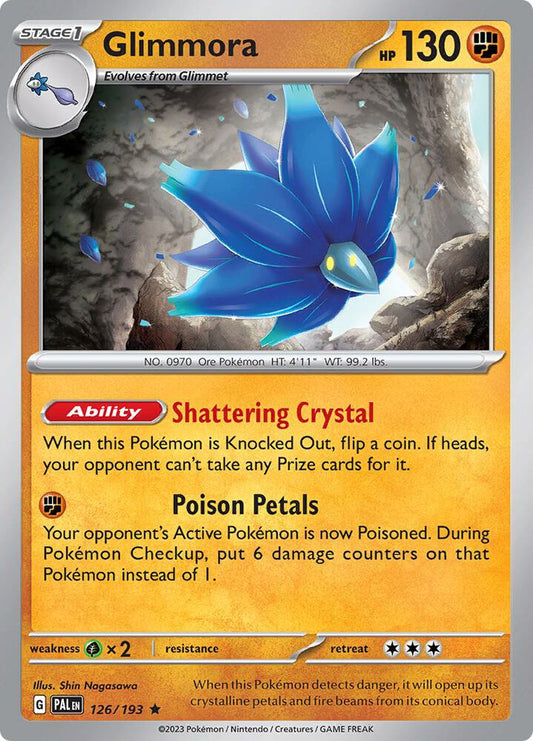 Glimmora - 126/193 - SV02: Paldea Evolved (PAL) - Holofoil - Pokemon TCG Card