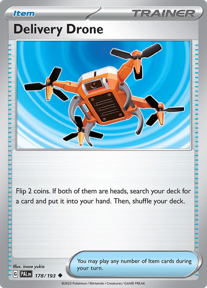 Delivery Drone - 178/193 - SV02: Paldea Evolved (PAL) - Normal - Pokemon TCG Card