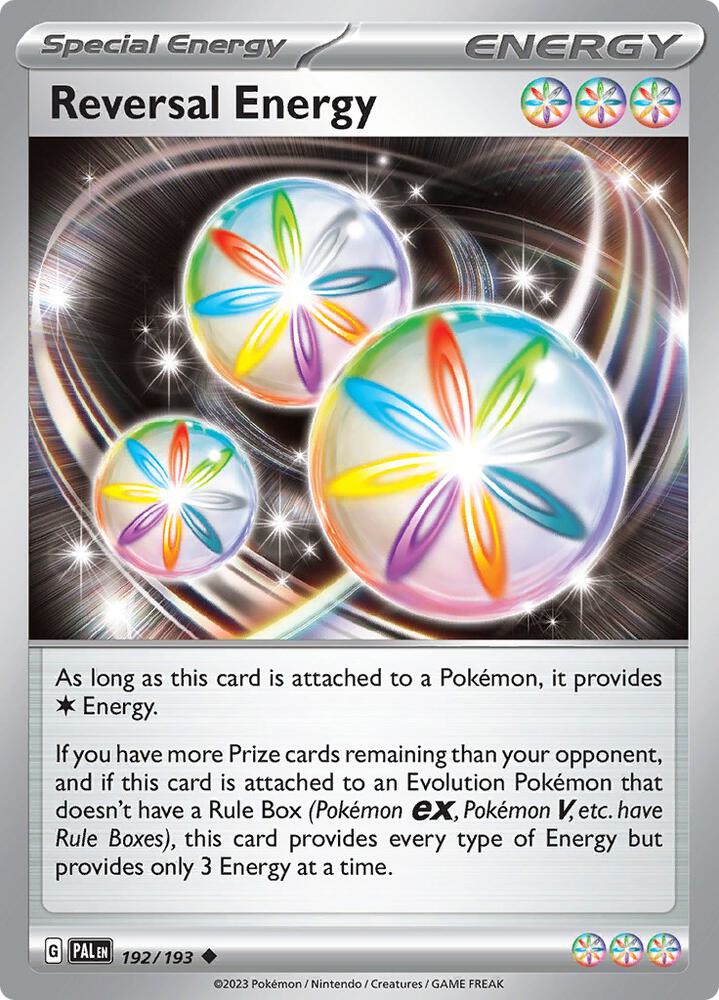 Reversal Energy - 192/193 - SV02: Paldea Evolved (PAL) - Reverse Holofoil - Pokemon TCG Card
