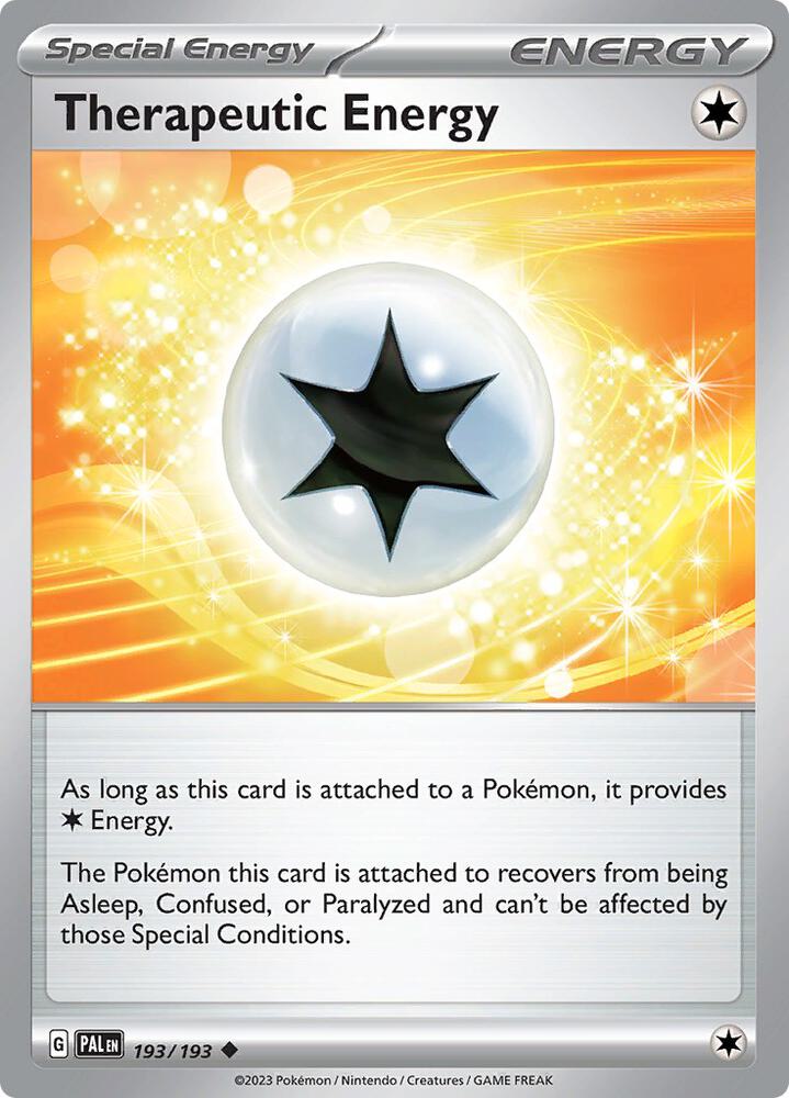 Therapeutic Energy - 193/193 - SV02: Paldea Evolved (PAL) - Normal - Pokemon TCG Card