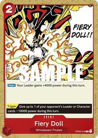 Fiery Doll - OP03-019 - Pillars of Strength (OP03) - Normal