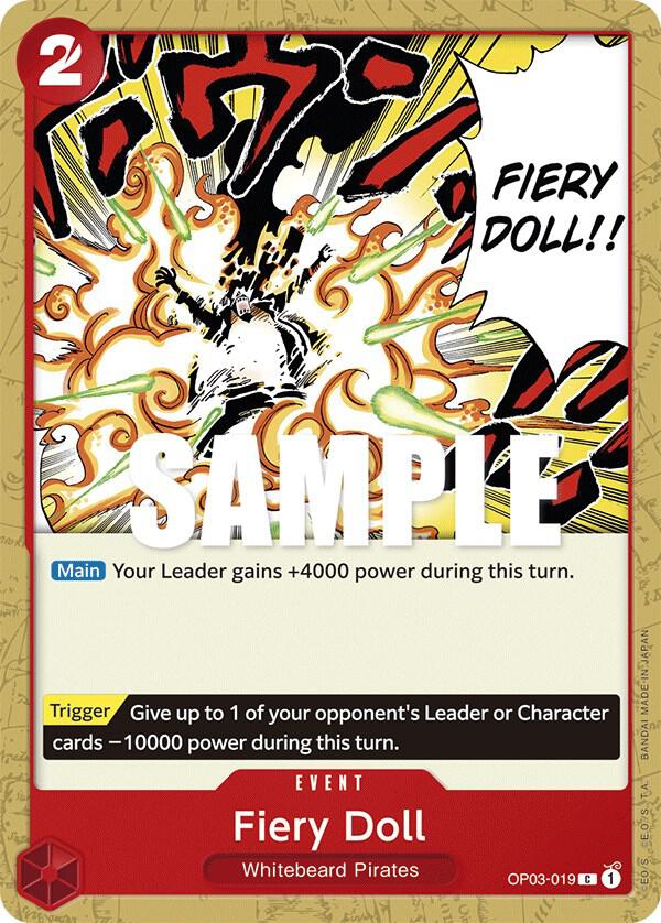 Fiery Doll - OP03-019 - Pillars of Strength (OP03) - Normal