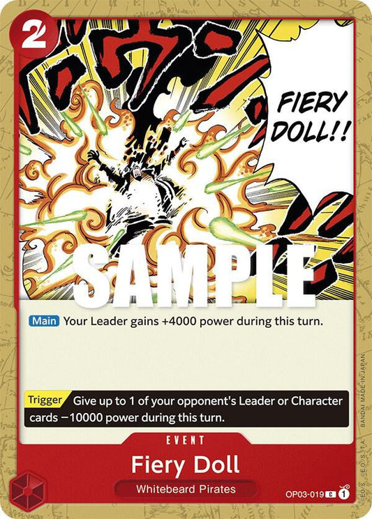 Fiery Doll - OP03-019 - Pillars of Strength (OP03) - Normal