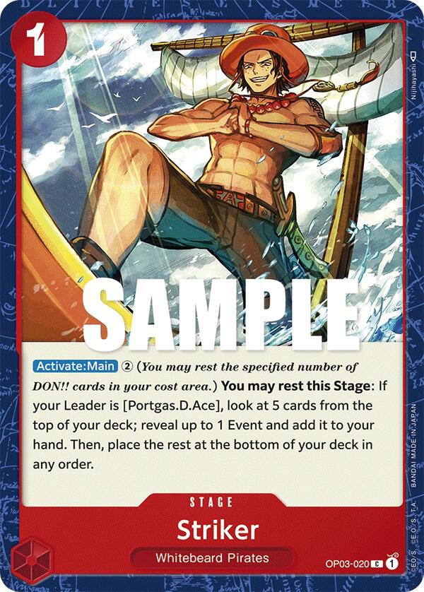 Striker - OP03-020 - Pillars of Strength (OP03) - Normal