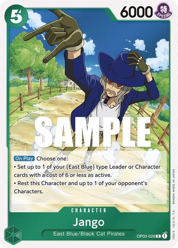 Jango - OP03-028 - Pillars of Strength (OP03) - Foil - One Piece TCG Card