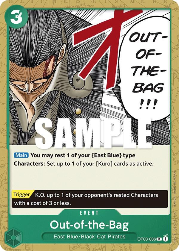 Out-of-the-Bag - OP03-036 - Pillars of Strength (OP03) - Normal
