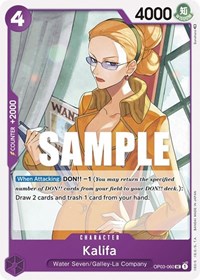 Kalifa (060) - OP03-060 - Pillars of Strength (OP03) - Normal