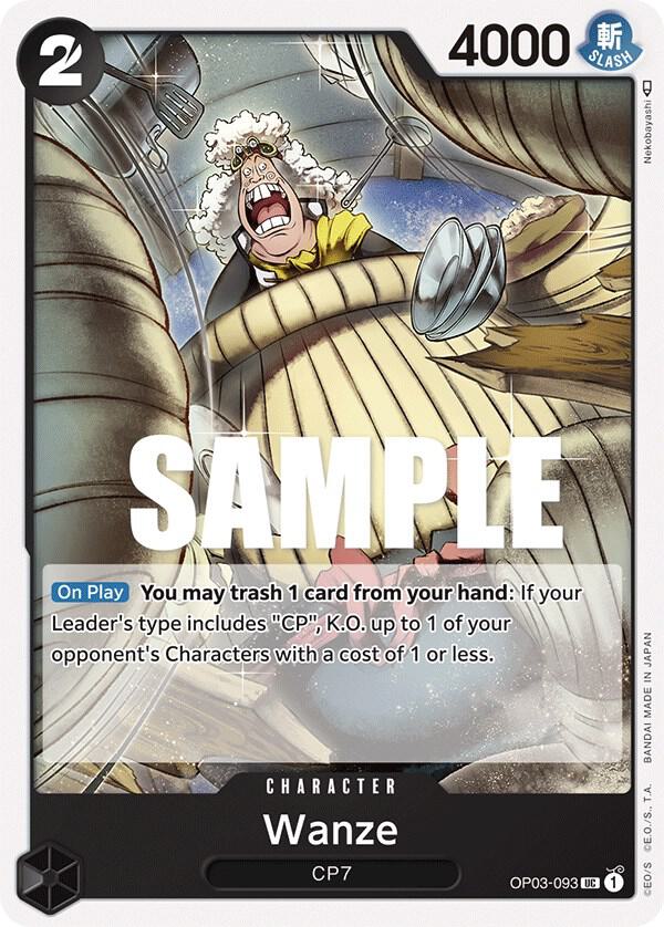 Wanze - OP03-093 - Pillars of Strength (OP03) - Normal