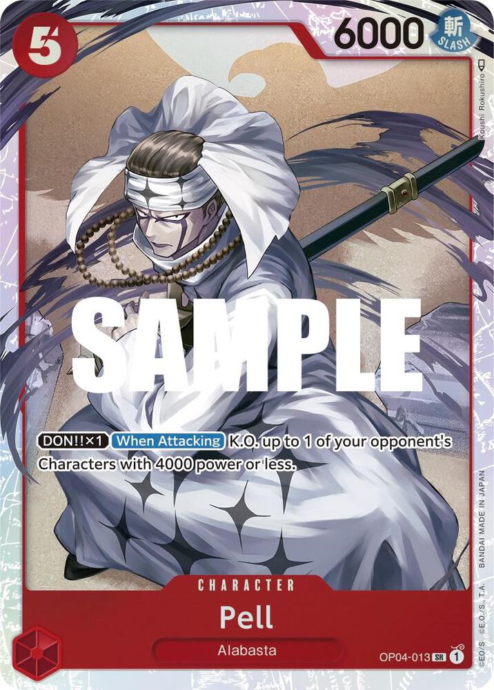 Pell - OP04-013 - Kingdoms of Intrigue (OP04) - Foil - One Piece TCG Card