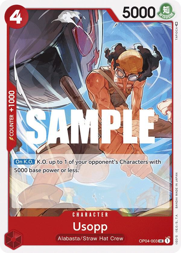 Usopp - OP04-003 - Kingdoms of Intrigue (OP04) - Normal