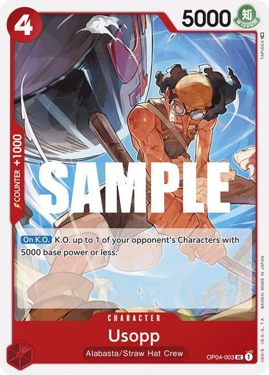 Usopp - OP04-003 - Kingdoms of Intrigue (OP04) - Normal