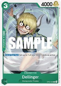 Dellinger - OP04-029 - Kingdoms of Intrigue (OP04) - Normal
