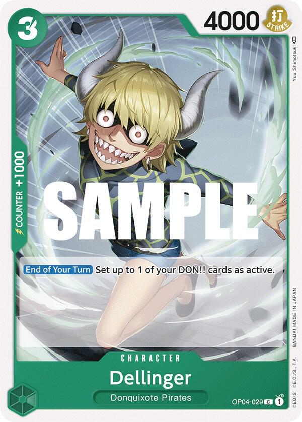 Dellinger - OP04-029 - Kingdoms of Intrigue (OP04) - Normal