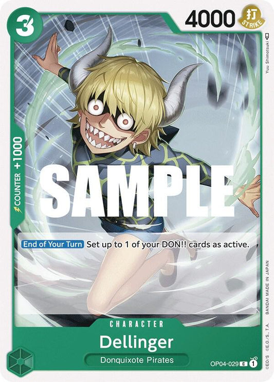 Dellinger - OP04-029 - Kingdoms of Intrigue (OP04) - Normal