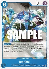 Ice Oni - OP04-047 - Kingdoms of Intrigue (OP04) - Normal