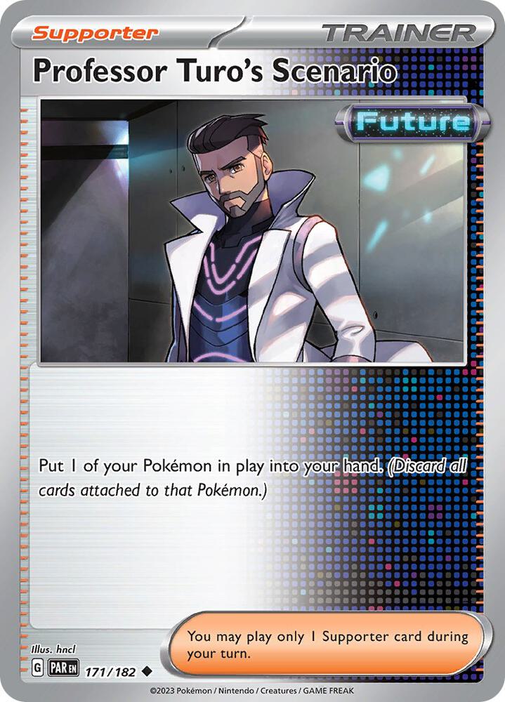 Professor Turo's Scenario - 171/182 - SV04: Paradox Rift (PAR) - Normal - Pokemon TCG Card