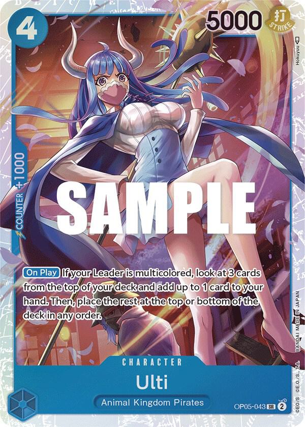 Ulti - OP05-043 - Awakening of the New Era (OP05) - Foil - One Piece TCG Card