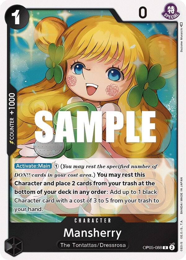 Mansherry - OP05-088 - Awakening of the New Era (OP05) - Foil - One Piece TCG Card