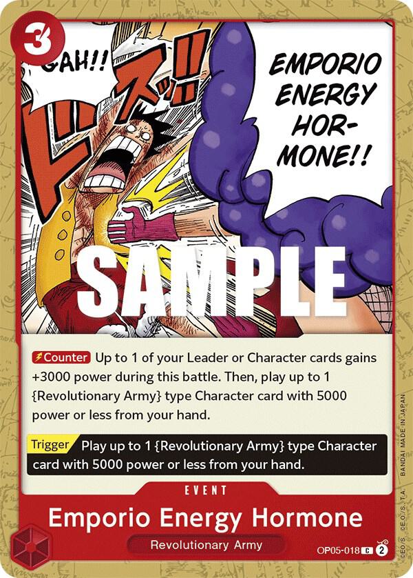 Emporio Energy Hormone - OP05-018 - Awakening of the New Era (OP05) - Normal