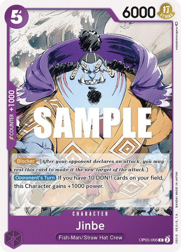 Jinbe - OP05-066 - Awakening of the New Era (OP05) - Normal