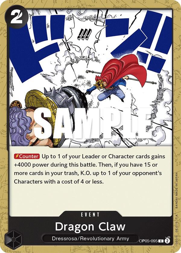 Dragon Claw - OP05-095 - Awakening of the New Era (OP05) - Normal