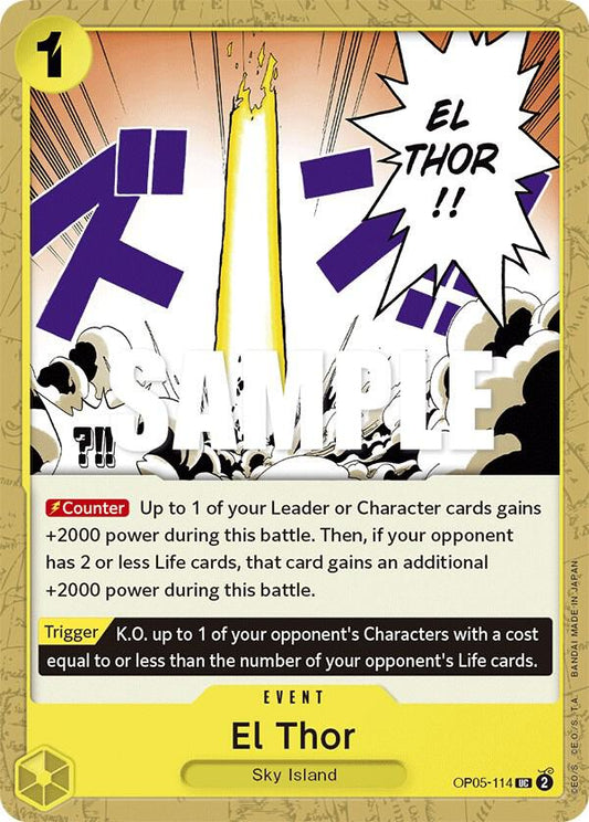 El Thor - OP05-114 - Awakening of the New Era (OP05) - Normal