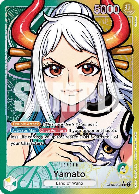 Yamato (Alternate Art) - OP06-022 - Wings of the Captain (OP06)