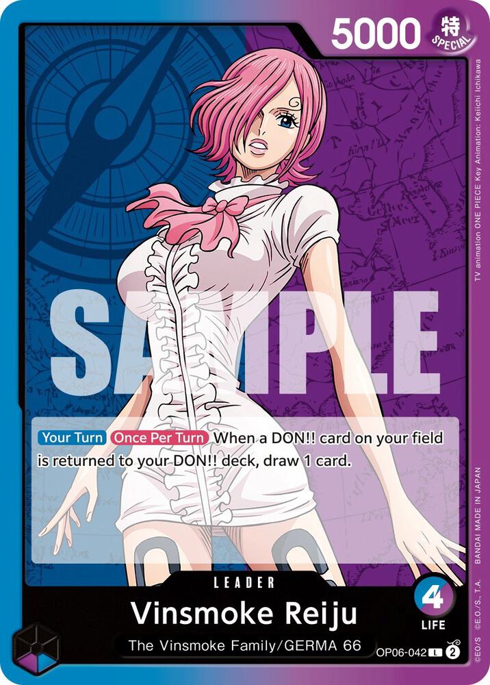 Vinsmoke Reiju (042) - OP06-042 - Wings of the Captain (OP06) - Normal - One Piece TCG Card