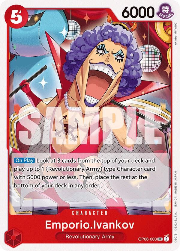 Emporio.Ivankov - OP06-003 - Wings of the Captain (OP06) - Normal