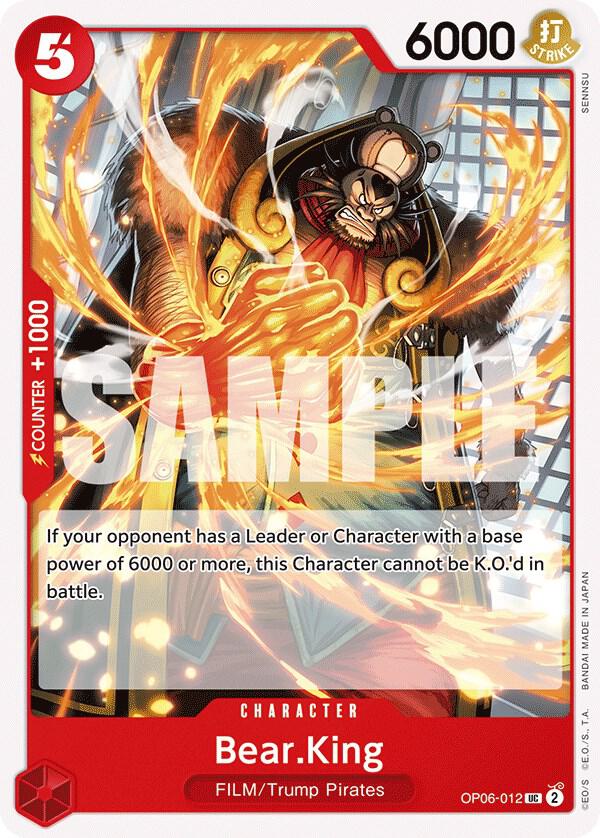 Bear.King - OP06-012 - Wings of the Captain (OP06) - Normal
