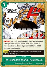 The Billion-fold World Trichiliocosm - OP06-038 - Wings of the Captain (OP06) - Normal
