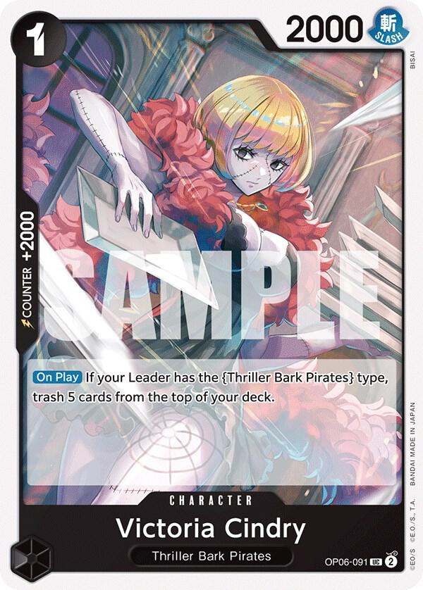 Victoria Cindry - OP06-091 - Wings of the Captain (OP06) - Normal