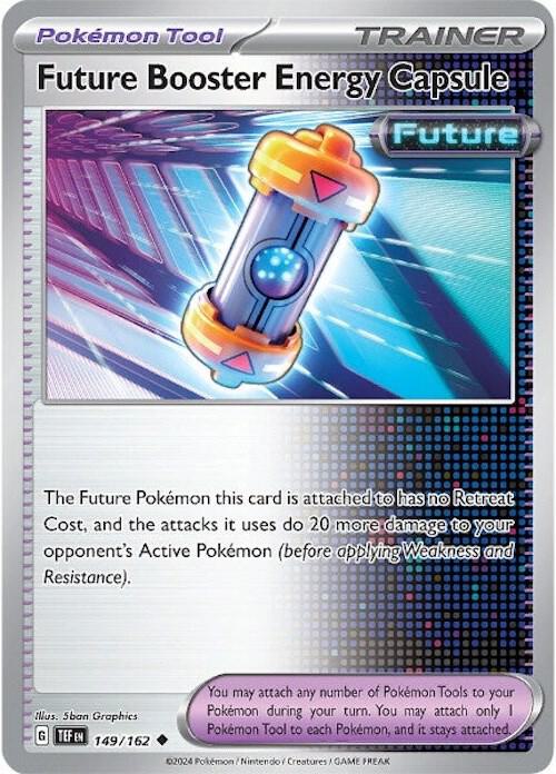 Future Booster Energy Capsule - 149/162 - SV05: Temporal Forces (TEF) - Normal - Pokemon TCG Card