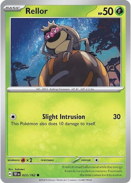 Rellor - 023/162 - SV05: Temporal Forces (TEF) - Normal - Pokemon TCG Card
