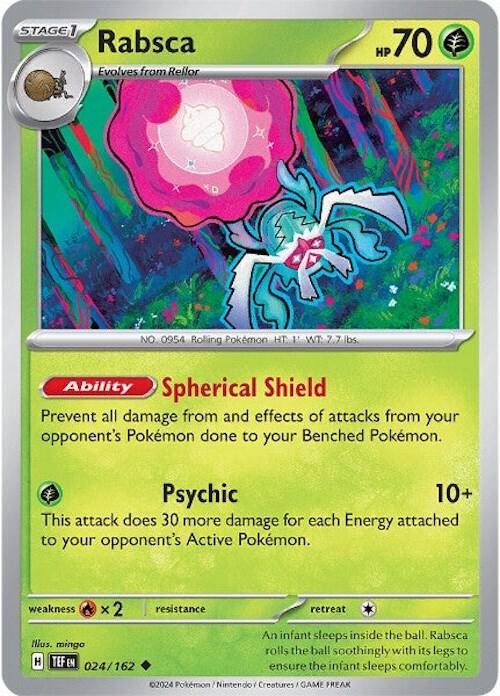 Rabsca - 024/162 - SV05: Temporal Forces (TEF) - Normal - Pokemon TCG Card