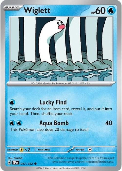 Wiglett - 047/162 - SV05: Temporal Forces (TEF) - Normal - Pokemon TCG Card