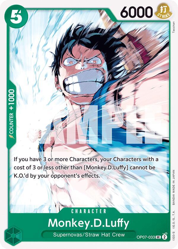 Monkey.D.Luffy (033) - OP07-033 - 500 Years in the Future (OP07) - Normal