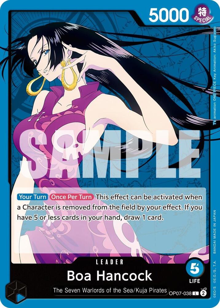 Boa Hancock (038) - OP07-038 - 500 Years in the Future (OP07) - Normal - One Piece TCG Card