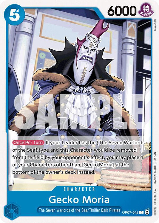 Gecko Moria (042) - OP07-042 - 500 Years in the Future (OP07) - Normal